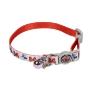 Coleira para Gato Minnie Mouse Cor de Rosa Animais de Estimação - nacloset