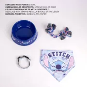 Conjunto de Oferta Stitch Azul Multicomposição Cão 4 Peças Animais de Estimação - nacloset 2