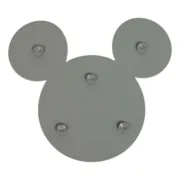 Comedouro para Cão Mickey Mouse Cinzento Silicone 28 x 15 x 1,5 cm Animais de Estimação - nacloset 2