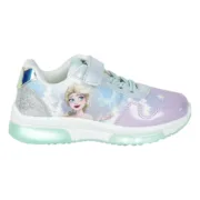 Sapatilhas Desportivas com LED Frozen Azul Claro Bebés e Crianças - nacloset 2