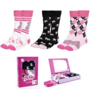 Meias Barbie 3 pares (36-43) Desporto | Lazer - nacloset