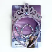 Kit de Joalharia Frozen Azul 3 Peças Complementos para fantasias - nacloset