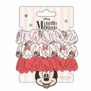 Elásticos para Cabelo Minnie Mouse Vermelho 3 Peças Cabelo - nacloset