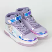 Sapatilhas Desportivas com LED Frozen Lilás Bebés e Crianças - nacloset
