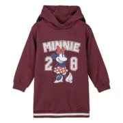 Camisola com Capuz Menina Minnie Mouse Vermelho Bebés e Crianças - nacloset