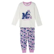 Pijama Infantil Minnie Mouse Cor de Rosa Bebés e Crianças - nacloset