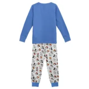 Pijama Infantil Mickey Mouse Azul Bebés e Crianças - nacloset 2