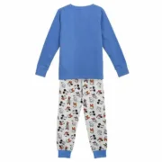 Pijama Infantil Mickey Mouse Azul Bebés e Crianças - nacloset 2