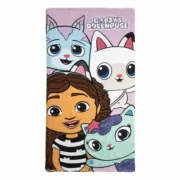 Toalha de Praia Gabby’s Dollhouse 70 x 140 cm Desporto | Lazer - nacloset