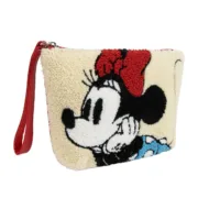 Nécessaire de Viagem Minnie Mouse Cor de Rosa 100 % poliéster 22 x 14 x 6 cm Desporto | Lazer - nacloset