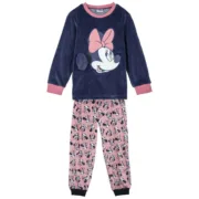 Pijama Infantil Minnie Mouse Azul escuro Bebés e Crianças - nacloset