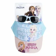 Conjunto de boné e óculos de sol Frozen Azul Desporto | Lazer - nacloset