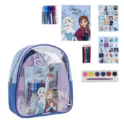 Mochila Infantil para Desenhar Frozen Azul 22,0 x 23,0 x 7,0 cm Brinquedos e Jogos - nacloset