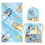 Toalha de banho Bluey Azul 33 x 27 x 7 cm Bebés e Crianças - nacloset