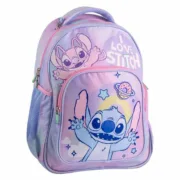 Mochila Escolar Stitch Lilás Jogos | Disfarces - nacloset