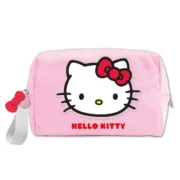 Nécessaire de Viagem Hello Kitty Cor de Rosa 100 % Poliuretano Desporto | Lazer - nacloset