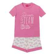 Pijama Infantil Barbie Cor de Rosa Bebés e Crianças - nacloset