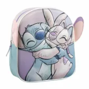 Mochila Escolar Stitch Azul Jogos | Disfarces - nacloset