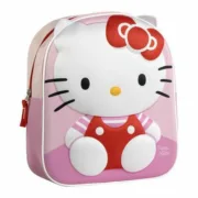 Mochila Escolar Hello Kitty Cor de Rosa Jogos | Disfarces - nacloset
