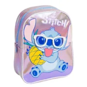 Mochila Escolar Stitch Lilás 24 x 28 x 32 cm Jogos | Disfarces - nacloset