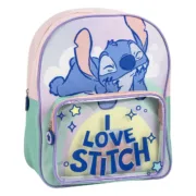 Mochila Escolar Stitch Lilás 25 x 30 x 12 cm Jogos | Disfarces - nacloset
