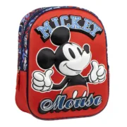 Mochila Escolar Mickey Mouse Vermelho 25 x 31 x 10 cm Jogos | Disfarces - nacloset