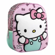 Mochila Escolar Hello Kitty Cor de Rosa 25,0 x 31,0 x 10,0 cm Jogos | Disfarces - nacloset