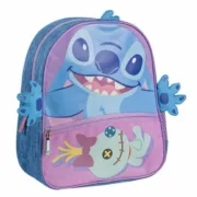 Mochila Escolar Stitch Azul Jogos | Disfarces - nacloset