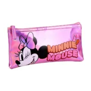 Bolsa Escolar Minnie Mouse Cor de Rosa 22,5 x 11,5 x 1,5 cm Estojos - nacloset 2