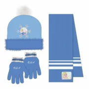Gorro e Luvas Frozen Azul Acessórios de Moda - nacloset