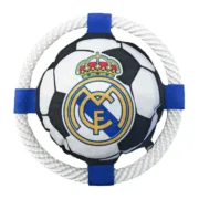 Mordedor para cão Real Madrid C.F. Branco 22 x 22 x 6 cm Animais de Estimação - nacloset