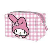 Nécessaire de Viagem Hello Kitty Cor de Rosa 100 % Poliuretano 7,5 x 10 x 18 cm Desporto | Lazer - nacloset