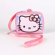 Porta-moedas Hello Kitty Cor de Rosa Acessórios de Moda - nacloset 2