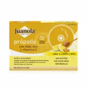 Gomas Juanola Propolis Limão Mel 24 Unidades Produtos de relaxamento - nacloset