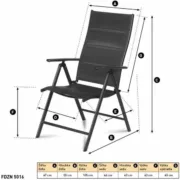 Tuinstoel Fieldmann FDZN 5016 Casa | Jardim - nacloset 2