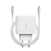 Carregador de Parede Trust 25139 Branco Eletrónica | Telefones e Tablets - nacloset