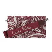 Bolsa Mulher Laura Ashley CRESTON-FLOWER-CLARET-RED Cinzento (24 x 13 x 3 cm) Acessórios de Moda - nacloset