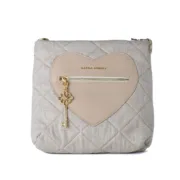 Bolsa Mulher Laura Ashley DIXIE-CREAM Cinzento (24 x 24 x 9 cm) Acessórios de Moda - nacloset