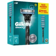 Máquina de Barbear Manual Gillette MACH 3 Depilação e acessórios para barbear - nacloset