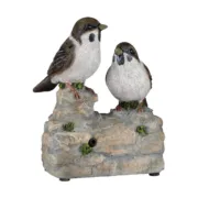 Figura Decorativa para Jardim Progarden com som Ave Figura Decorativa Multicolor Polipropileno Casa | Jardim - nacloset 2