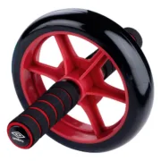 Roda Abdominal Umbro Preto Vermelho 28 x 18 cm Aparelhos de Musculação - nacloset