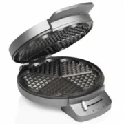 Máquina para Waffles Princess 01.132380.01.001 1200 W Preto Prateado Aço Confeitaria - nacloset