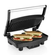 Grill de contacto Tristar GR-2856 1000W Preto Aço 28 x 19 cm Chapas e grelhadores - nacloset 2