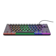 Teclado Gaming Trust GXT 867 Acira Preto Multicolor QWERTY Qwerty US Informática | Gaming - nacloset 2