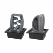 Fonte de Jardim Lumineo 894227 Poliresina 21,5 x 18,5 x 25 cm Casa | Jardim - nacloset