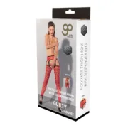 Meias Guilty Pleasure Vermelho (XL) Lingerie e Roupa Interior - nacloset