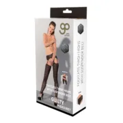 Meias Guilty Pleasure Preto (M) Lingerie e Roupa Interior - nacloset