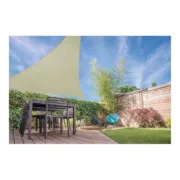 Toldo Ambiance Triangular Areia 3,6 x 3,6 x 3,6 m Casa | Jardim - nacloset
