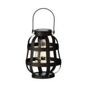 Lanternas Lumineo Vintage Metal Bateria solar Casa | Jardim - nacloset