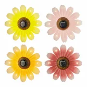 Luz solar Lumineo Ø 14 x 4 cm Flor Casa | Jardim - nacloset